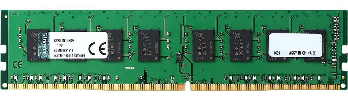 Оперативная память DDR4 8Гб Kingston (KVR21N15S8/8);