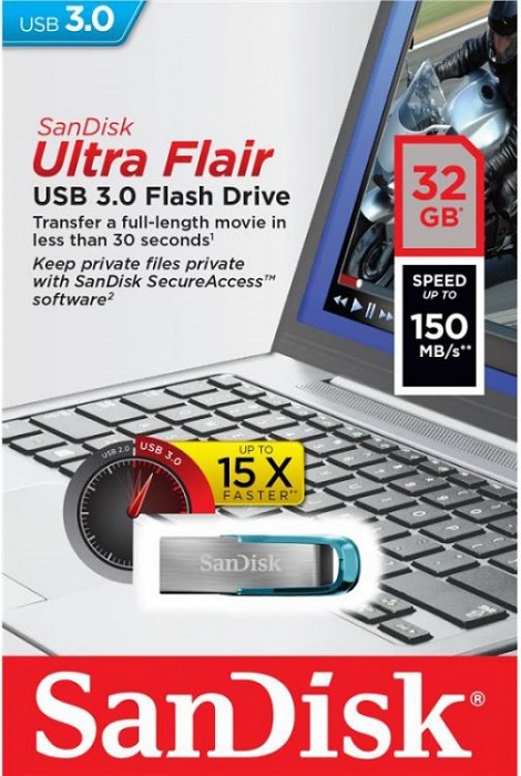 USB-флэш 32 ГБ SanDisk Ultra Flair