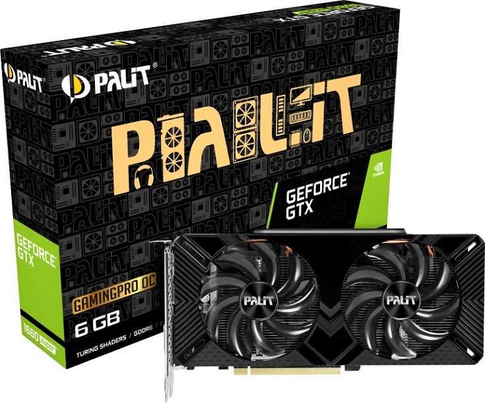 Видеокарта nVidia GTX 1660 SUPER Palit