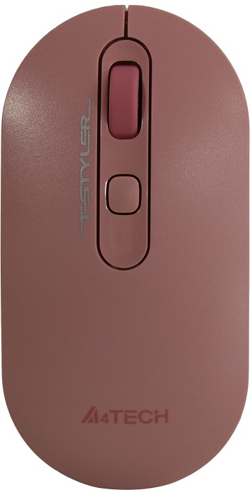 Мышь беспроводная A4Tech Fstyler FG20 Pink;