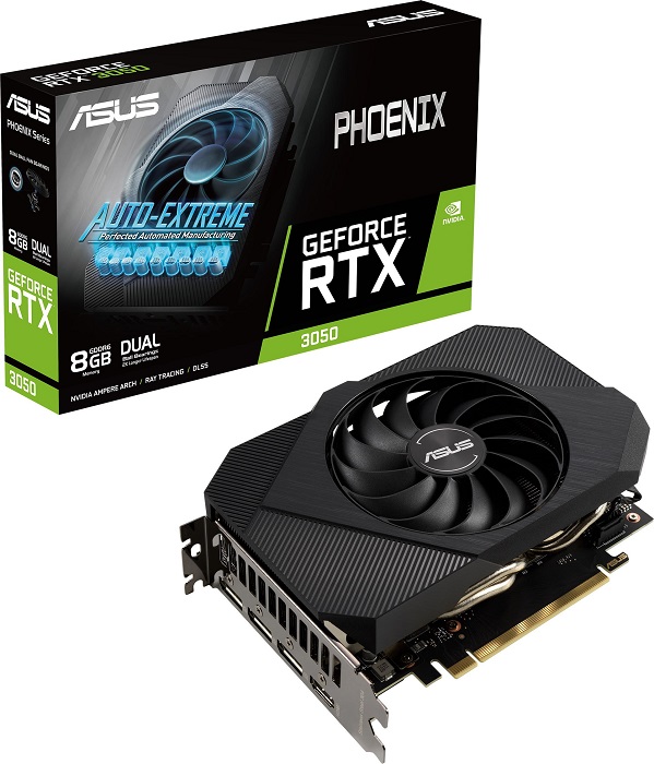 Видеокарта nVidia RTX 3050 Asus PH-RTX3050-8G