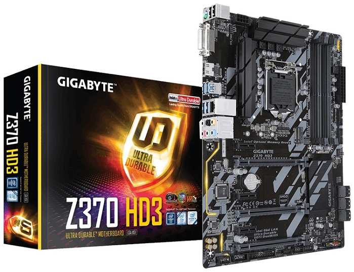 Материнская плата intel Z370 Gigabyte Z370