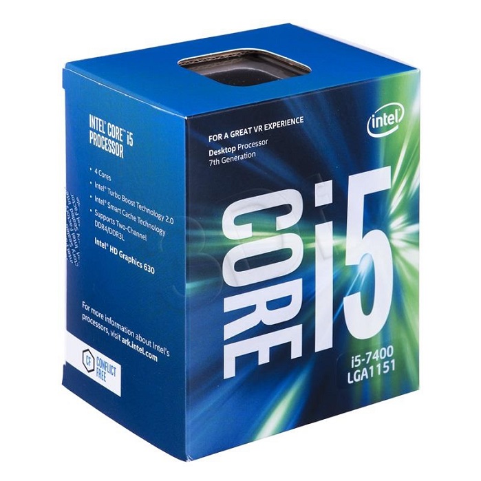 Процессор Intel Core i5 7400; 4x3.0