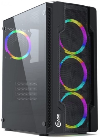 Корпус Powercase Mistral X4 Mesh LED