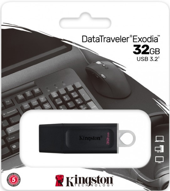 USB-флэш 32 ГБ Kingston DataTraveler Exodia