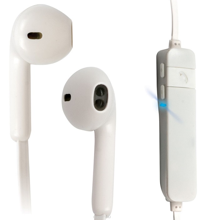 Наушники Bluetooth Ritmix RH-422BTH White; вкладыши;