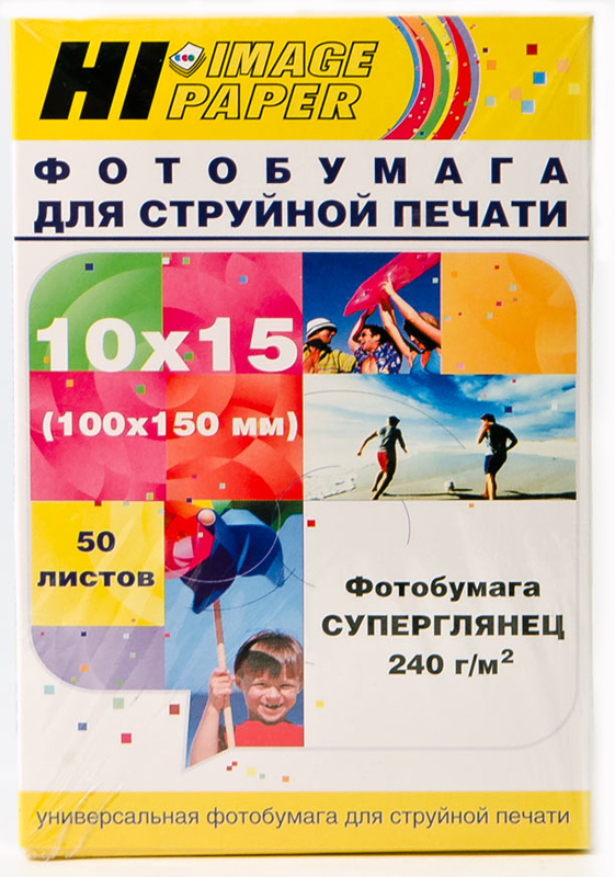 Фотобумага 10х15 Hi-image paper PH240-4R-50 (A21210U);