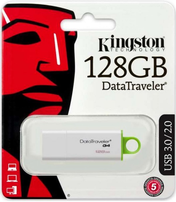 USB-флэш 128 ГБ Kingston DataTraveler G4