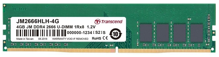 Оперативная память DDR4 4Гб Transcend JetRam