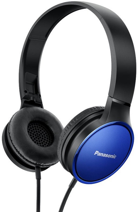 Наушники Panasonic RP-HF300GC-A; оголовье; 24 Ом;