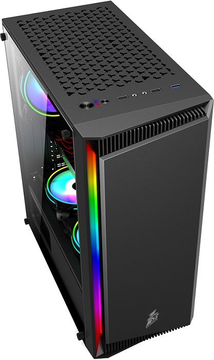 Корпус 1STPLAYER RAINBOW RB-4 (RB-4-1G6); ATX;