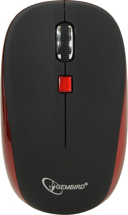 Мышь беспроводная Gembird MUSW-215R; 4 кнопки;