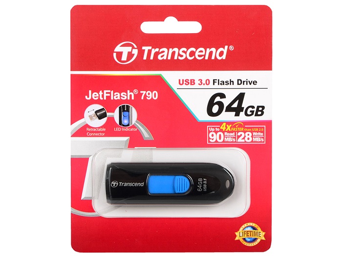 USB-флэш 64 ГБ Transcend 790K (TS64GJF790K);