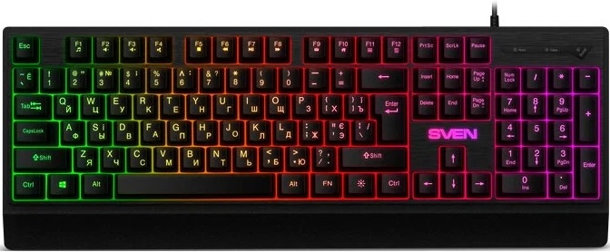 Клавиатура Sven KB-C7150EL (SV-020392); мембранная; 12
