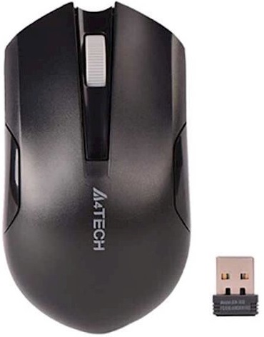 Мышь беспроводная A4Tech G3-200NS Black; 3
