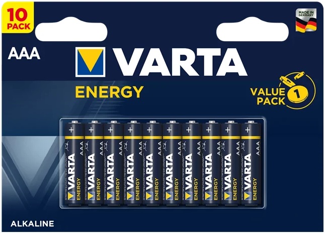 Батарейка AAA Varta ENERGY (04103229491); щелочная;