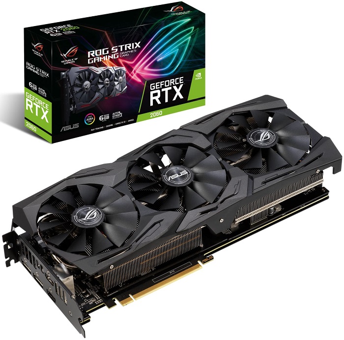 Видеокарта nVidia RTX 2060 Asus ROG-STRIX-RTX2060-A6G-GAMING