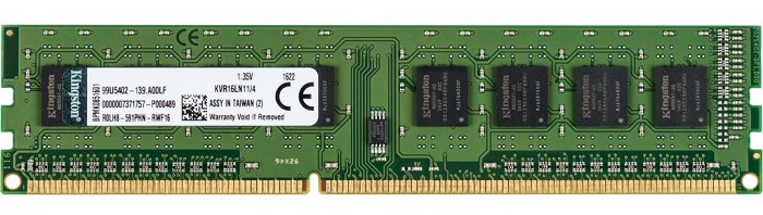 Оперативная память DDR3 4Гб Kingston (KVR16LN11/4);