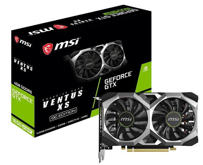 Видеокарта nVidia GTX 1650 SUPER MSI