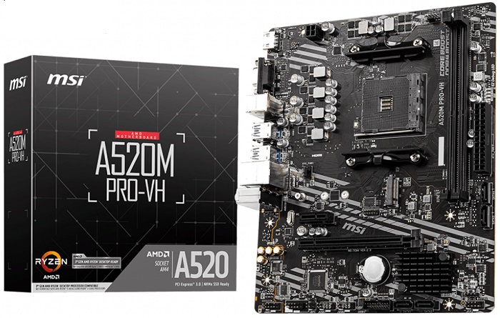 Материнская плата AMD A520 MSI A520M