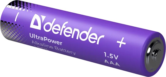 Батарейка AAA Defender UltraPower LR03-4BL (56025);