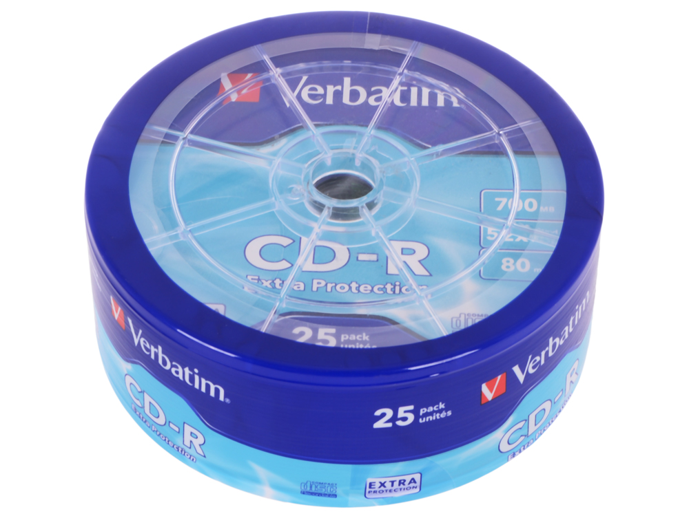 Диск CD-R Verbatim Extra Protection (43726);