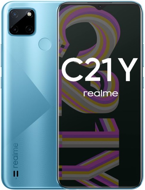 Смартфон Realme C21Y 4/64Гб Cross Blue