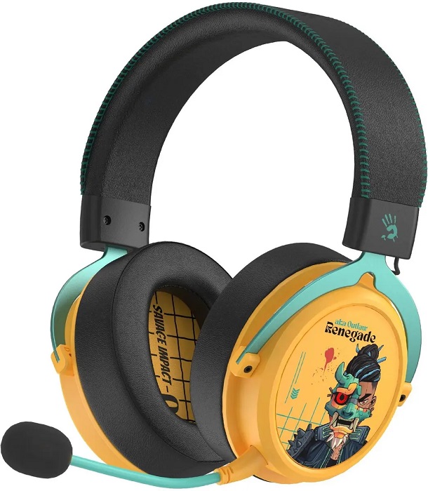 Наушники игровые Bluetooth A4Tech Bloody MR595