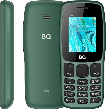 Мобильный телефон BQ One Dark Green