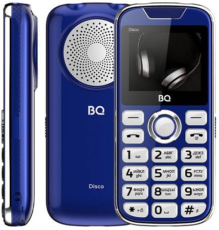 Мобильный телефон BQ Disco Blue (BQ-2005);