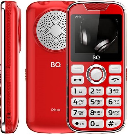 Мобильный телефон BQ Disco Red (BQ-2005);