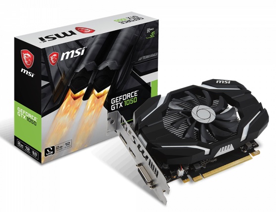 Видеокарта nVidia GTX 1050 MSI GTX