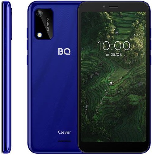 Смартфон BQ Clever 2/32Гб Blue (BQ-5745L);