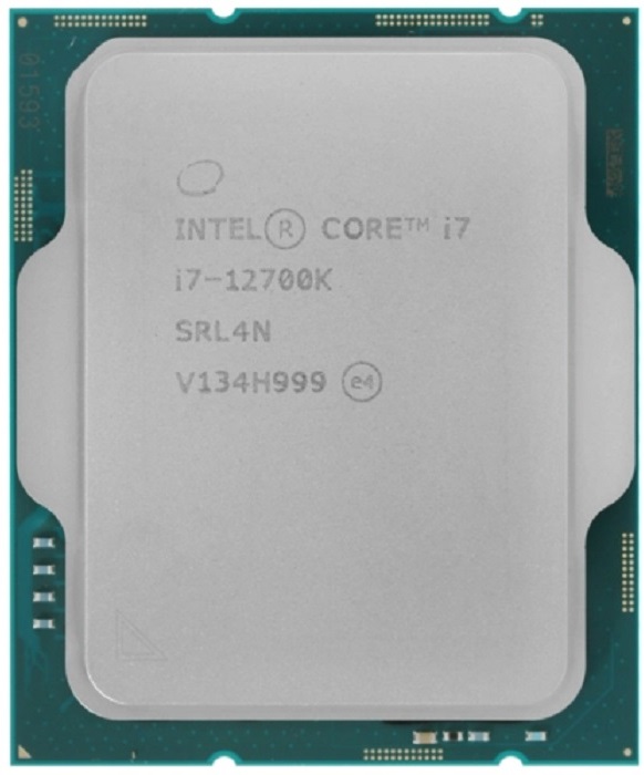 Процессор Intel Core i7 12700K; 8x3.6-5