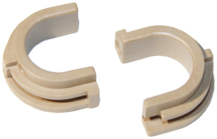 Бушинг резинового вала (комплект лев+прав) для