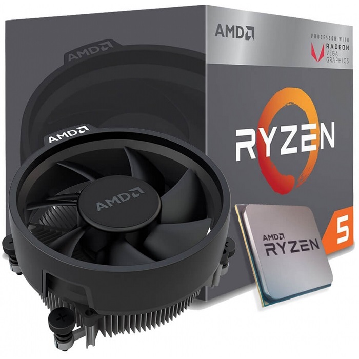 Процессор AMD Ryzen 5 2400G (YD2400C5FBMPK);