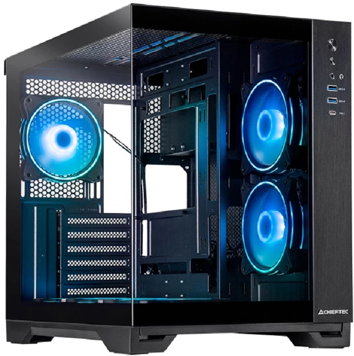 Корпус Chieftec VISIO (GM-30B-TG-OP); ATX; Midi-Tower; Корпус Chieftec VISIO (GM-30B-TG-OP); ATX; Midi-Tower;