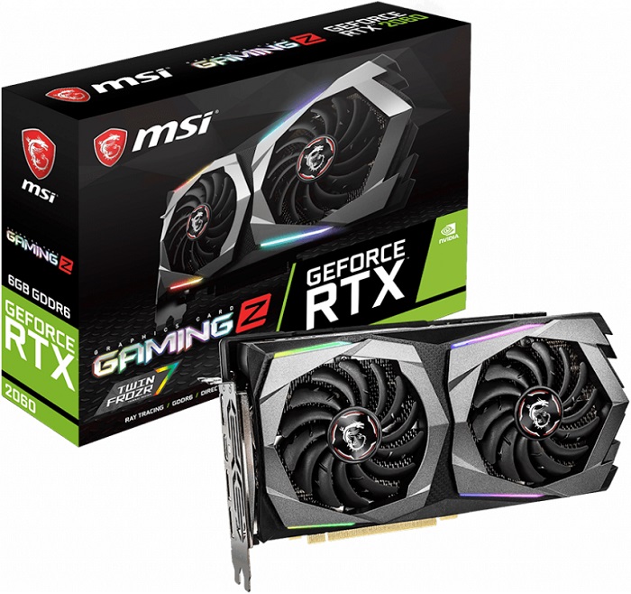 Видеокарта nVidia RTX 2060 MSI RTX