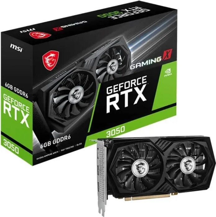 Видеокарта nVidia RTX 3050 MSI RTX