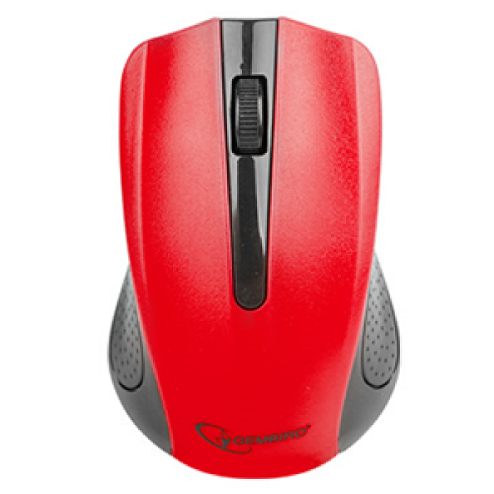 Мышь беспроводная Gembird MUSW-101-R; 3 кнопки;
