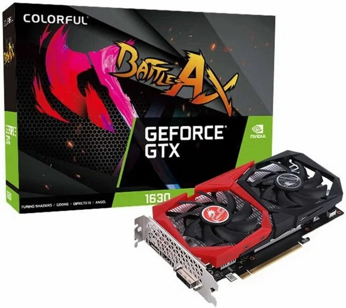 Видеокарта nVidia GTX 1630 Colorful GTX