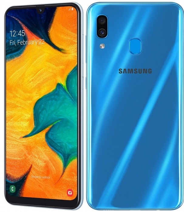 Смартфон Samsung Galaxy A40 4/64Гб Blue