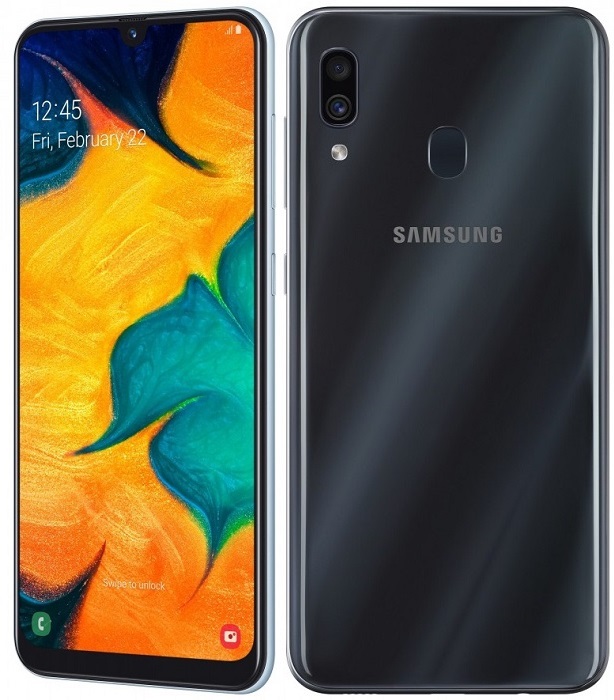 Смартфон Samsung Galaxy A40 4/64Гб Black