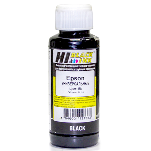 Чернила Hi-Black HB-E-01L Bk (150701038002); для