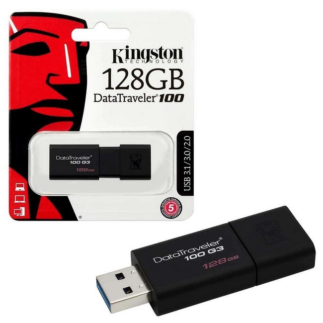 USB-флэш 128 ГБ Kingston DataTraveler 100