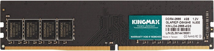 Оперативная память DDR4 4Гб Kingmax (KM-LD4-2666-4GS);