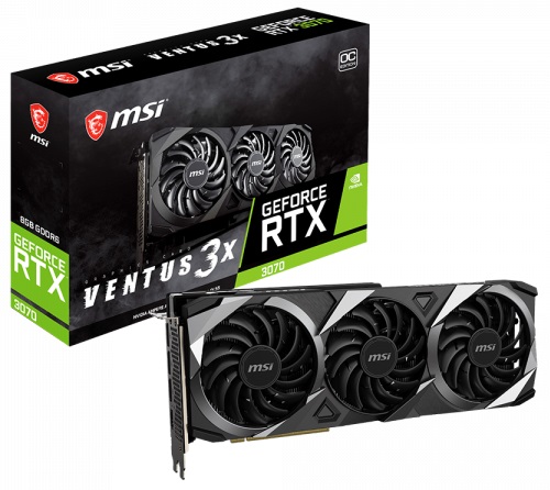 Видеокарта nVidia RTX 3070 MSI RTX