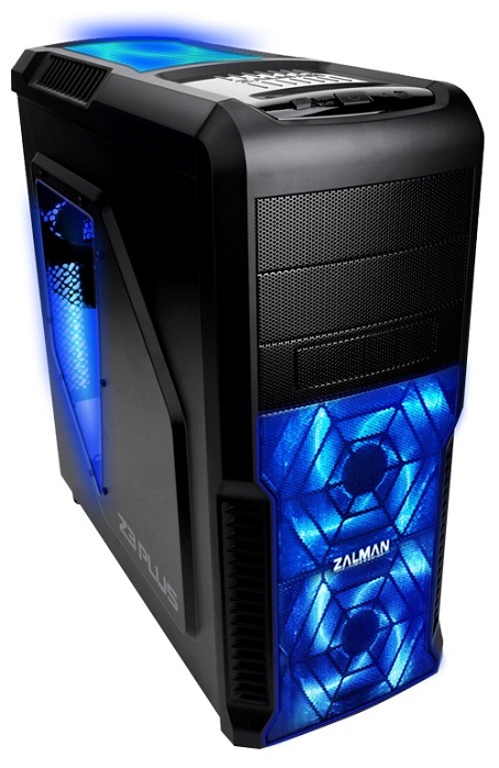Корпус Zalman Z3 Plus; ATX; Midi-Tower;