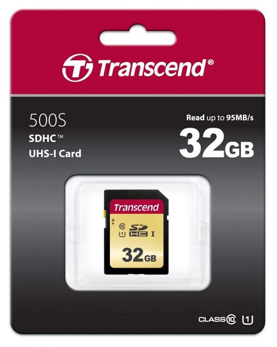 Карта памяти SDHC 32 ГБ Transcend