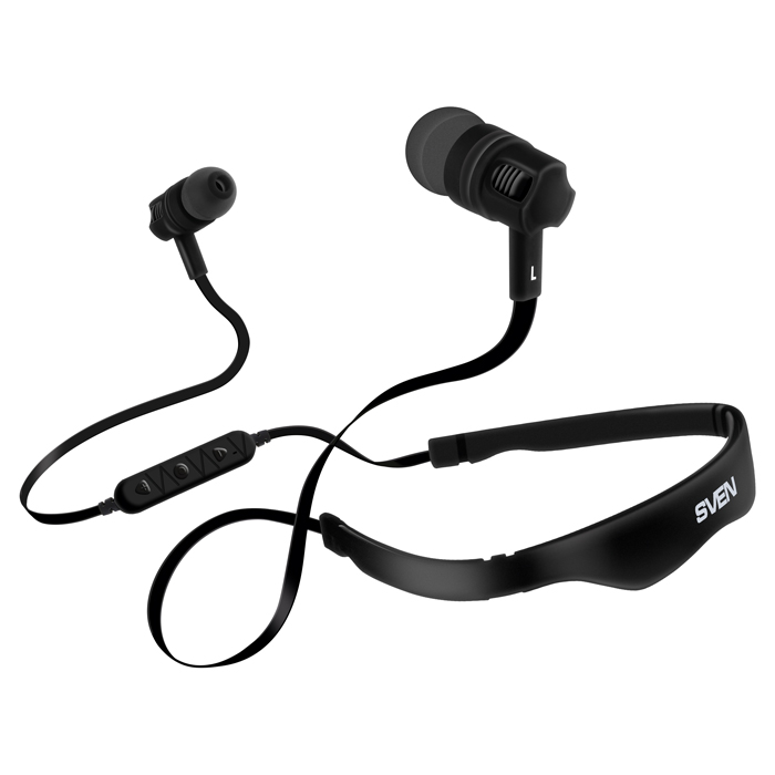 Наушники Bluetooth Sven E-215B (SV-016760); вкладыши/шейный